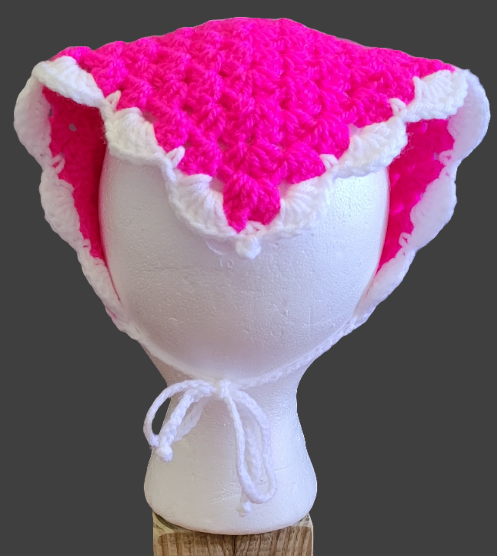 Neon Pink Hair Bandana