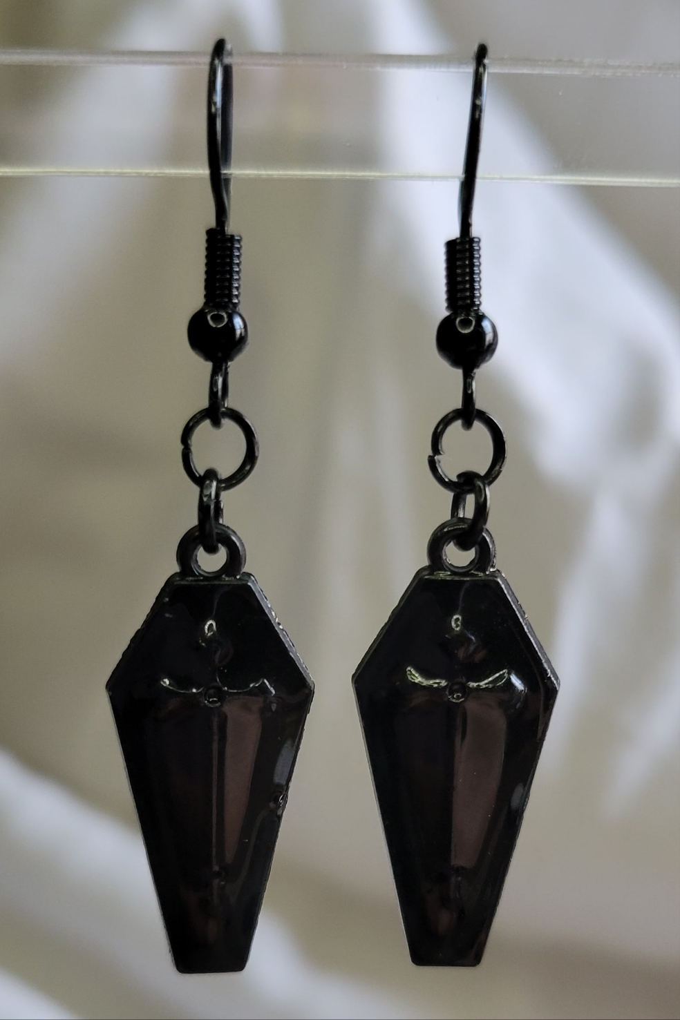 Coffin Earrings