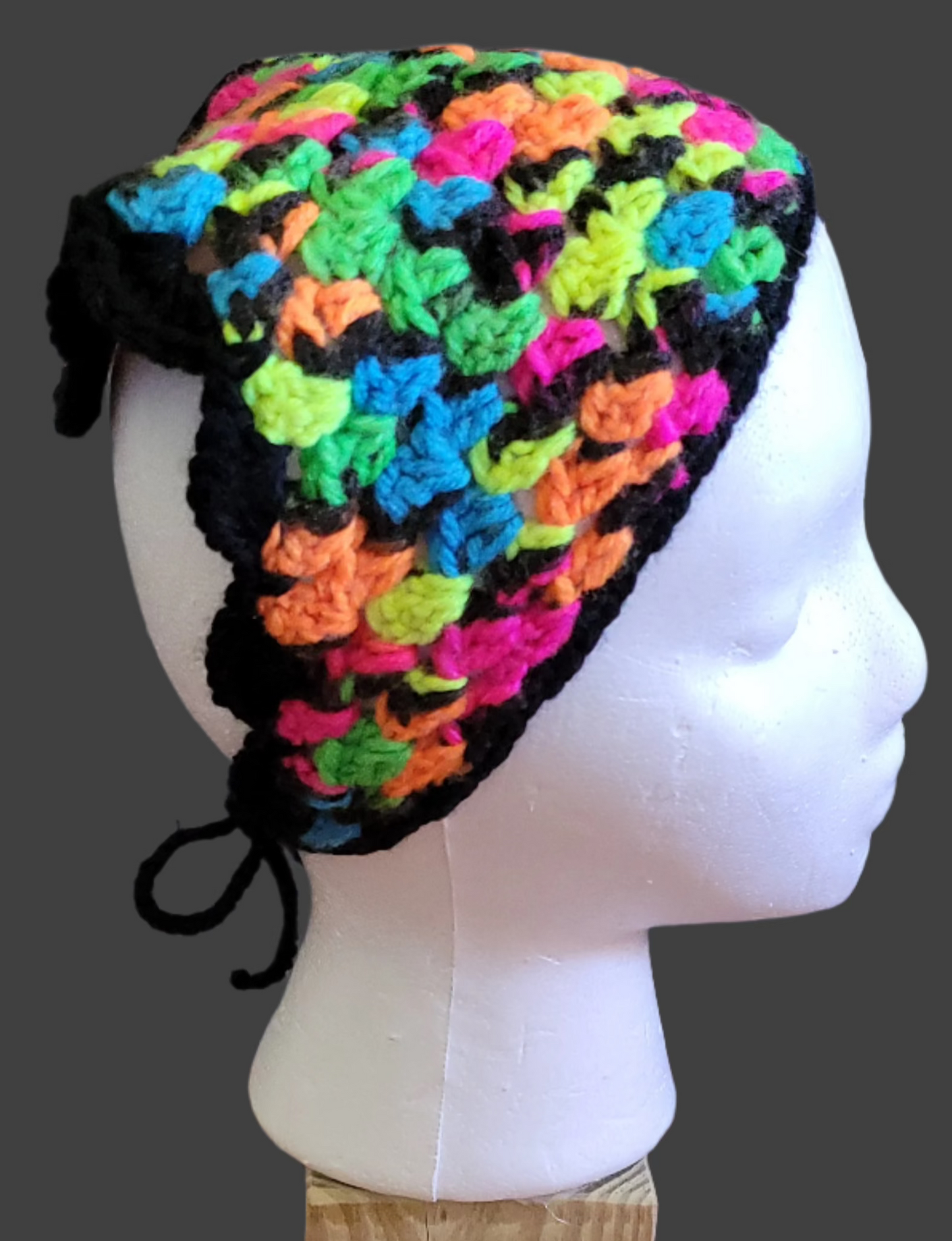 Black Light Hair Bandana