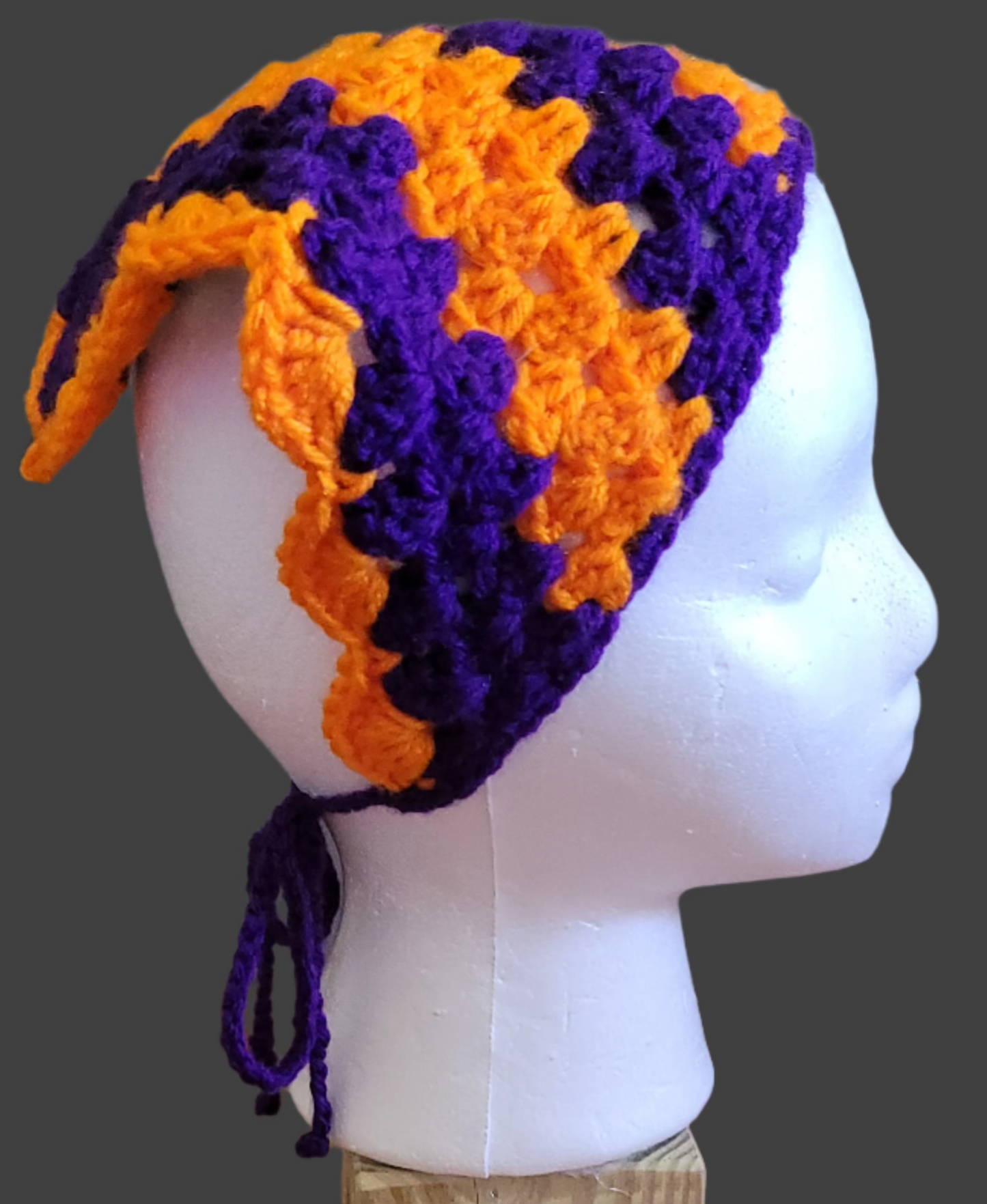 Pumpkin Witch Hair Bandana