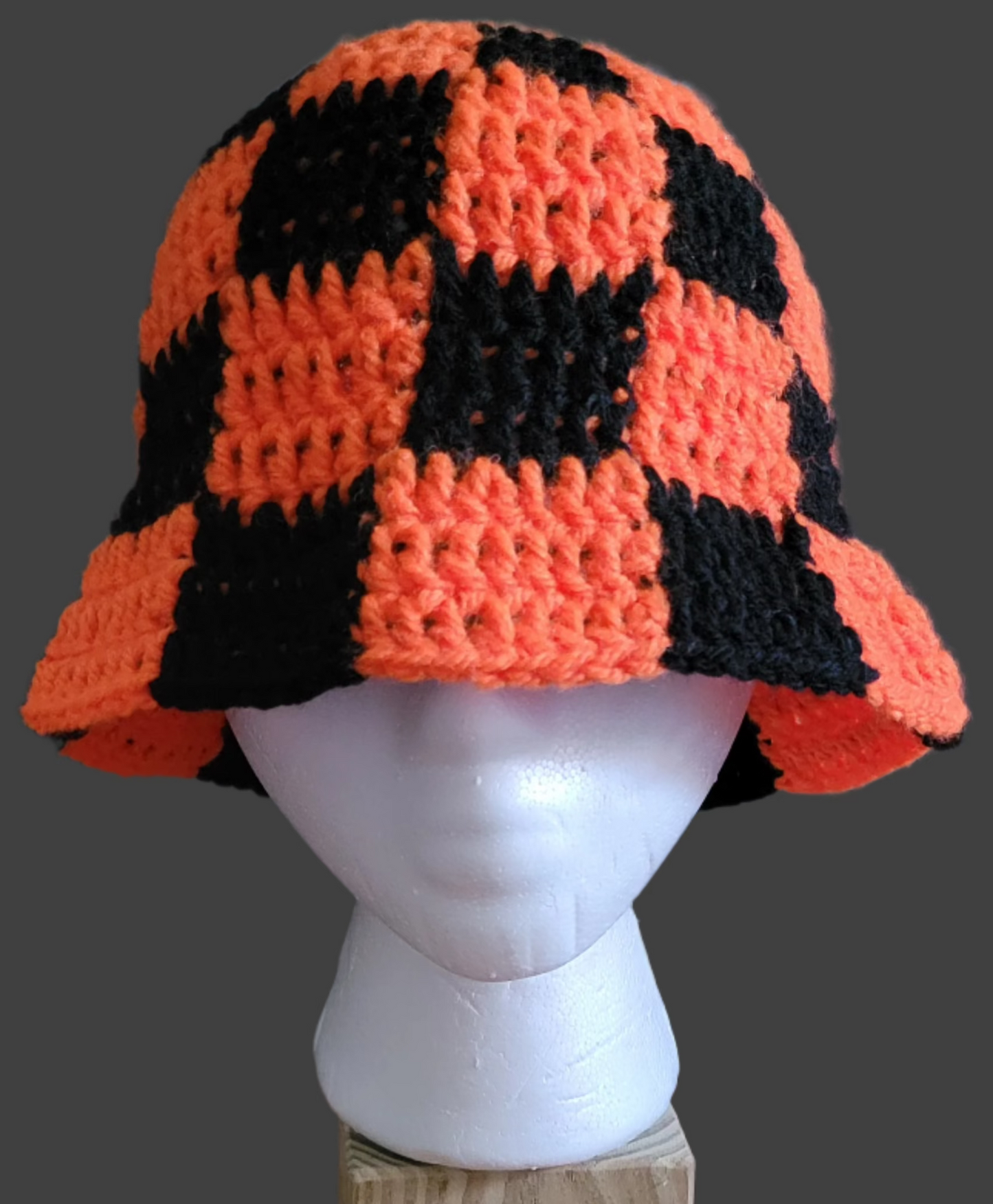 Checkered Halloween Bucket Hat