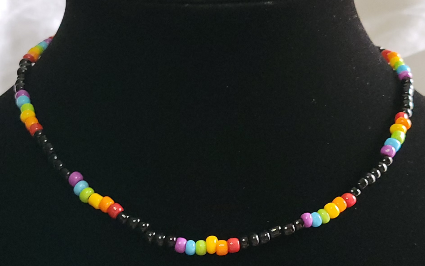 Rainbow Beaded Necklace (Bundle Pack!)