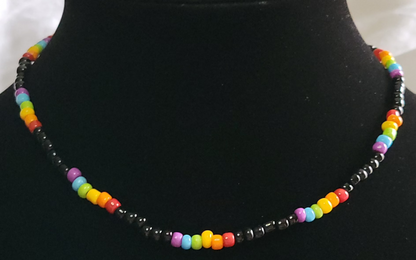 Rainbow Beaded Necklace (Bundle Pack!)