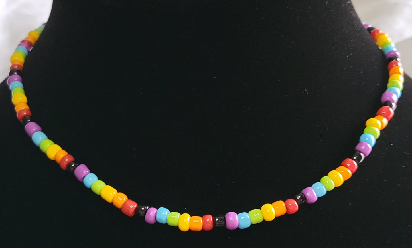 Rainbow Beaded Necklace (Bundle Pack!)