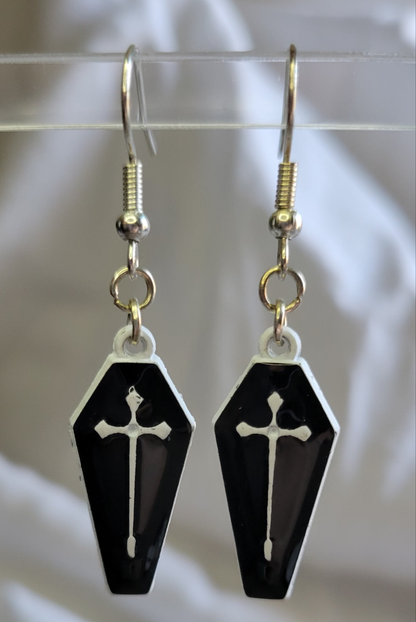 Coffin Earrings