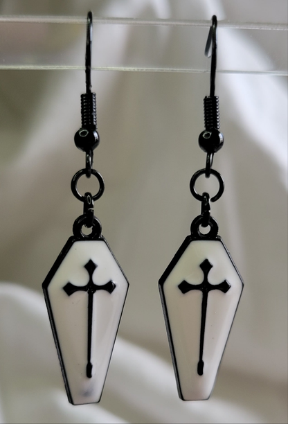 Coffin Earrings